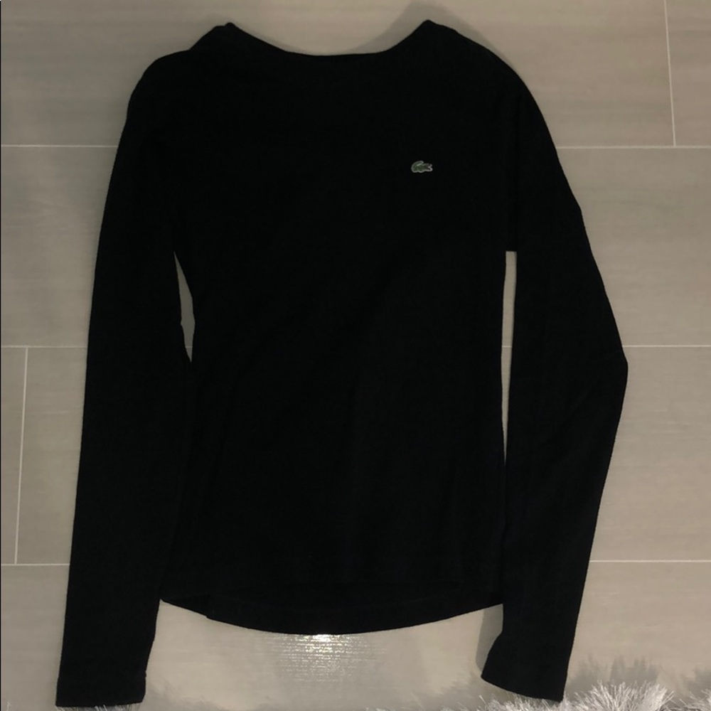 Lacoste Black Long Sleeved Cotton Shirt - NEW😍